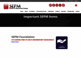 Sepm.org thumbnail