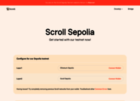 Sepolia.scroll.io thumbnail