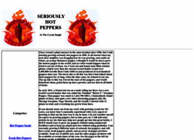 Seriouslyhotpeppers.com thumbnail