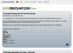 Servdiscount-status.com thumbnail