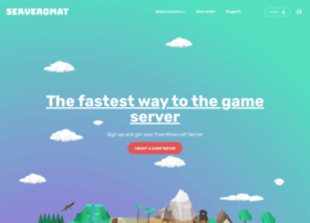 Serveromat Com At Wi Serveromat Free Minecraft Server Hosting Minecraft Pe Server