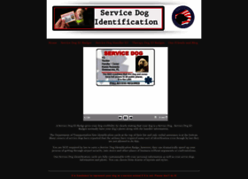 Servicedogidentification.com thumbnail