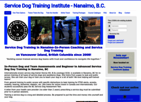 Servicedogtraininginstitute.ca thumbnail