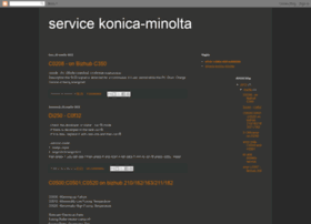 Servicekonicaminolta.blogspot.com thumbnail