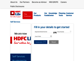 Services-eli.hdfclife.com thumbnail