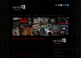 Seven13productions.com thumbnail