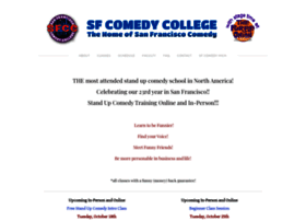 Sfcomedycollege.com thumbnail