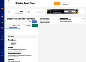 Shadowcash.price.exchange thumbnail
