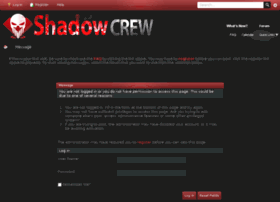 Shadowcrew.ws thumbnail