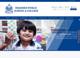 Shaheen.edu.pk thumbnail