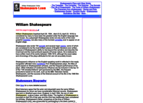 Shakespeare-1.com thumbnail