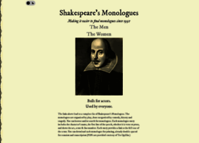 Shakespeare-monologues.org thumbnail