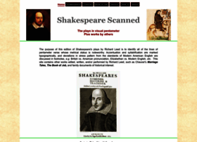 Shakespearescanned.com thumbnail