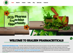 Shaleenpharmaceuticals.in thumbnail