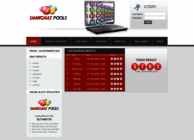 Shanghaitoto Com At Wi Shanghai Pools Online Lottery Draw