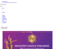 Shanthidanceparadise.in thumbnail
