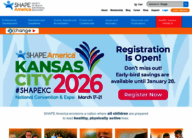 Shapeamerica.org thumbnail