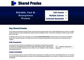 Sharedproxies.com thumbnail