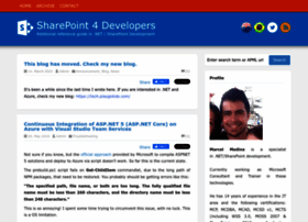 Sharepoint4developers.net thumbnail