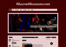 Sharonshannon.com thumbnail