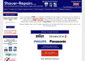 Shaver-repairs.co.uk thumbnail