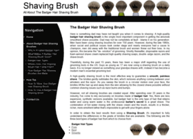 Shavingbrush.com thumbnail