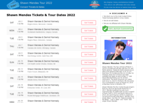 Shawnmendes-tickets.com thumbnail