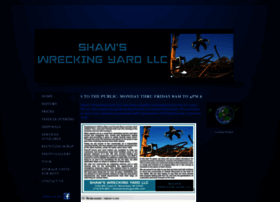 Shawswreckingyardllc.com thumbnail