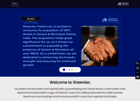 Sheenlac.com thumbnail