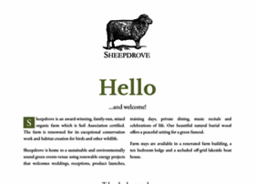 Sheepdrove.com thumbnail