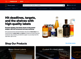 Sheetlabels.com thumbnail