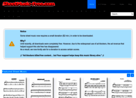 Sheetmusic-free.com thumbnail