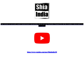 Shiaindia.com thumbnail