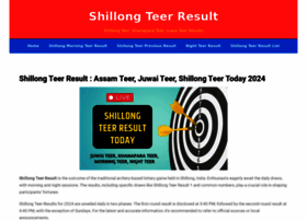 Shillongteerresults.com thumbnail