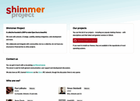Shimmerproject.org thumbnail
