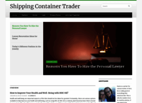 Shippingcontainertrader.com thumbnail