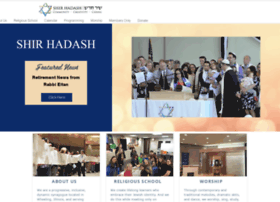 Shir-hadash.org thumbnail