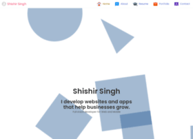 Shishirsingh.com thumbnail