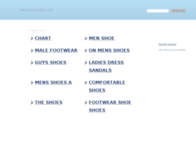 Shoesizecharts.com thumbnail