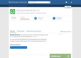 Shomoos-rent-a-car.software.informer.com thumbnail
