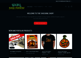 Shop.zombiepumpkins.com thumbnail