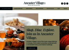 Shopancastervillage.com thumbnail