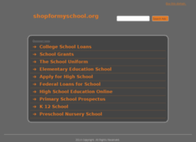 Shopformyschool.org thumbnail