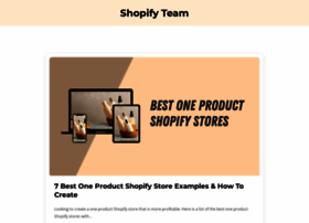 Shopifyteam.com thumbnail