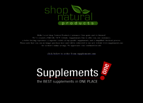 Shopnaturalproducts.com thumbnail