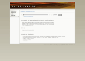 Shortlinks.de thumbnail Shortlinks.de thumbnail