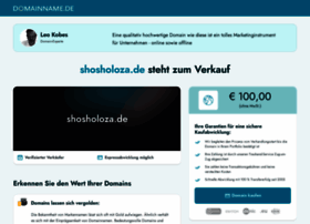 Shosholoza.de thumbnail