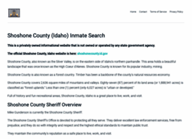 Shoshonecounty.org thumbnail