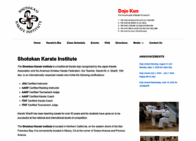 Shotokan.com thumbnail