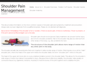 Shoulder-pain-management.com thumbnail